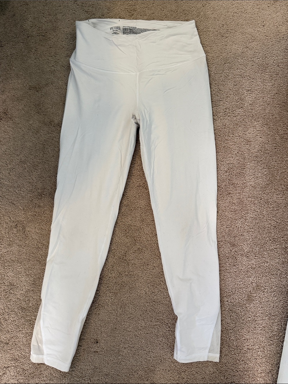 Victoria's Secret White High-Rise Leggings